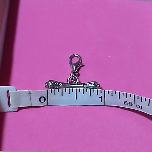 Sterling Silver Baby Rattle Necklace or Bracelet Charm - Picture 2 of 2